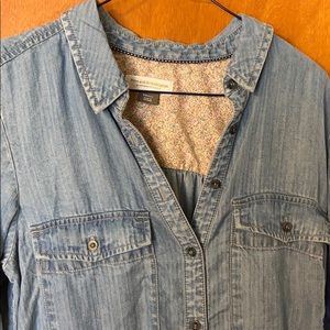 Pilcro by Anthropologie denim shirt